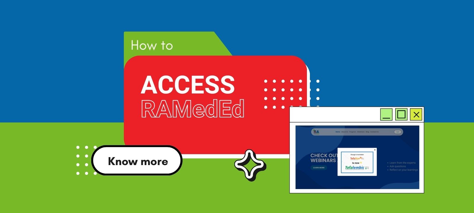 How to access RAMedEd platform?